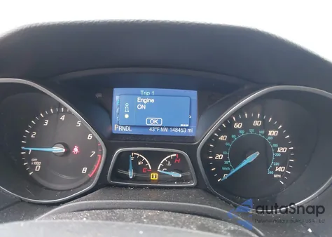 2013 Ford Focus Se из США, поврежденный, VIN 1FADP3F23DL269398